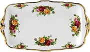 [Royal Albert] Old Country Roses Sandwich Tray, Pink