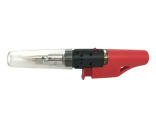 (紅色)瓦斯烙鐵/火燄槍/噴火槍/瓦斯焊槍/噴燈/烙鐵/電烙鐵/焊錫/焊槍/免插電