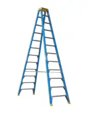 Bailey Pro Punchlock Fibreglass Double Sided Step Ladder 12ft 3.6m FS13984