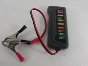 TIROL 12V LED Digital Battery Alternator Tester 6 Led Lights Display Indicate