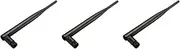 Binxind 3X 2.4GHz 5DBI Antenna Booster WiFi Omnidirectional RP-SMA WLAN for Modem Router
