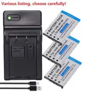 Battery or slim charger For Casio NP-20 EX-Z5 EX-Z60 EX-Z65 EX-Z4 EX-S600 EX-Z65