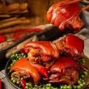Pork Trotter Vacuum Spicy Pork Trotter Casual Snack Pork Hand Ready To Eat 200g
