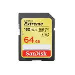 SANDISK EXTREME SDHC UHS-1 V30 記憶卡 64G 增你強公司貨
