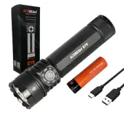 ACEBEAM E75 Quad-Core High-Performance Rechargeable Flashlight 6500K -4500 Lu...