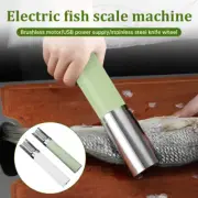 Commercial Electric Fish Scaler Cordless Scale Scraper Remover Cleaner Scraper