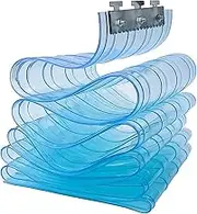 Plastic Vinyl PVC Strip Door Curtain, Transparent 1.5mm Thick Plastic Strip Door Curtain, Cuttable for Catering and Cold Rooms.(0.75x2.2m)