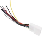 LOORGVEL Car Radio Wire Harness Adapter for Enhance Audio Quality Radio Reception Easy Installation with Female Connector for Upgrading Factory Stereo Systems