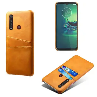 Motorola Moto e6s 皮革保護殼牛皮仿真皮紋雙插卡手機殼背蓋手機套