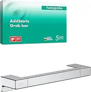 hansgrohe AddStoris Grab bar, Chrome, 41744000