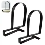 Bookends for Shelves - Heavy-Duty Clamped Book Ends Book Shelf Holders, Non-S...