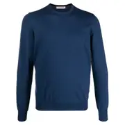 [Fileria] Fileria Virgin-wool Fine-knit Jumper 48 IT BLUE