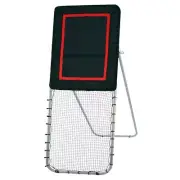 Folding Rebounder Net for Backyard Sports Adjustable Angle Training Wall 3x8 Ft