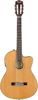 [Fender] CN-140SCE Nylon - Walnut Fingerboard - Natural - with Case