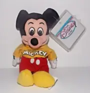 DISNEY STORE THE SPIRIT OF MICKEY MOUSE 8" MINI BEAN BAG PLUSH...NEW