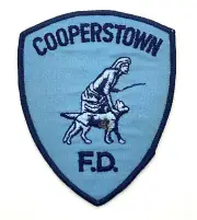 Cooperstown New York Fire Dept Patch