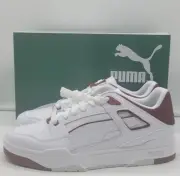 Puma Slipstream Lace Up Mens Red, White Sneakers Casual Shoes 38854905 Size 11