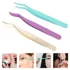 3 Pcs Eyelash Curler Set Child Tweezers Extension Supplies for Extensions