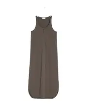 Lemaire Sleeveless Midi Dress FR36,FR38 walnut