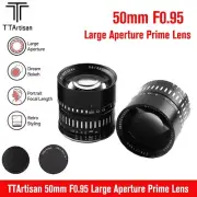 TTArtisan 50mm F0.95 APS-C Portrait Lens for Sony E Canon RF Z XF M43 L Mount