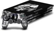 Official Assassin's Creed Half Legacy Typography Vinyl Sticker Gaming Skin Decal Cover Compatible with Sony PlayStation 4 PS4 Pro Console and DualShock 4 Controller