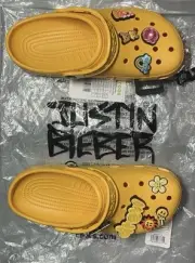 Justin Bieber Drew House x Crocs - Size 7M/9W New