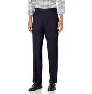 Dockers Men's Relaxed Fit Signature Khaki Lux Cotton Stretch Pants,32WX34L]