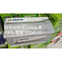 在飛比找蝦皮購物優惠-40年電池經銷商 德國 華達 VARTA 銀合金汽車電池 H