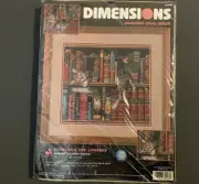 Dimensions Counted Cross Stitch "Frederick the Literate" Charles Wysocki 35048