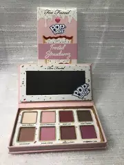 Too Faced Pop Tarts Frosted Strawberry Bite Size Eye Shadow Palette 8 Pan NIB