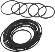 Yardwe 40pcs Cassette Tape Deck Belts Cassette Belt for Tape Recorder Maintenance