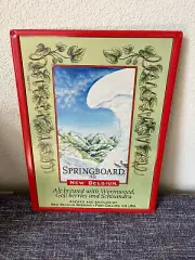 New Belgium Brewing Springboard Ale Metal Tin Beer Advertising Wall Sign 12x16"