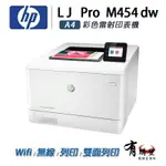 【有購豐-請確認貨況】HP COLOR LASERJET PRO M454DW 彩色雷射單工印表機｜適用：416A、416X 碳粉