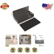 Modern Magnetic Spice Shelf, 2-Pack - Secure 20LB Storage for Kitchen & Beyond