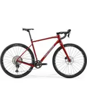 Merida Silex 700 Gravel Bike Dark Strawberry/Grey Red