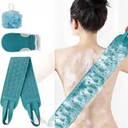 Exfoliating Body Scrubber Set-Back Scrubber Bath Glove Shower Bath Sponge Loofah