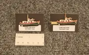 Lord Nelson Victory Tugboat Yacht Lapel Pin & Tie Bar - 2 Items - Great Gifts !
