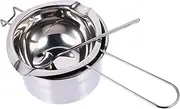 Kisangel Backpacking Cookware Set Stainless Steel Melting Pot Easy to Clean Maintain Great for Outdoor Activities