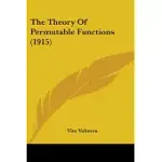 THE THEORY OF PERMUTABLE FUNCTIONS