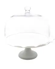 Vivience Cake Stand Scalloped