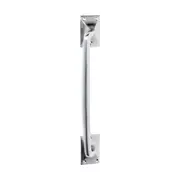 2935 Pull Handle Classic Offset Satin Chrome H305xW42xP60mm