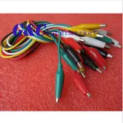 50cm Double-ended Crocodile Clips Cable Alligator Clips testing wire M62