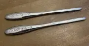 (2) DEKUYPER STAINLESS STEEL COCKTAIL DRINK MIXER SWIZZEL STICK PUCKER APPLETINI