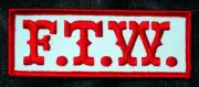 Son of outlaw FTW Biker anarchy gang 4 inches iron on sew on embroidered Patch