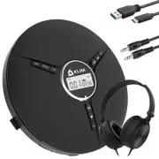 Discman with Headphones - Portable CD Player with Headphones - New Version 20...