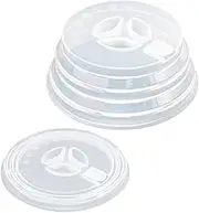 Microwave Splash Guard, Microwave Food Cover Silicone, Microwave Cover for Food Silicone Microwave Plate Food Cover - Dishwasher Safe Dish Plate Splatter Guard Lid for Microwave Heating