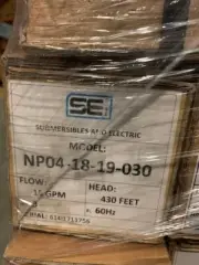 SEI NP04-18-19-030 SUBMERSIBLE PUMP 4" 18GPM 3HP
