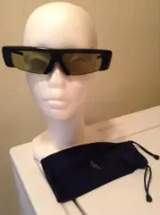 NEW 2 PAIRS Samsung SSG-P2100X/ZA 3D VR Active Glasses & carring cases