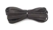 WAXED COTTON FLAT SHOE LACES approx 120cm - Brown -1 Pair of Shoelaces