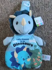 ebba story pal, dinosaur, soft book